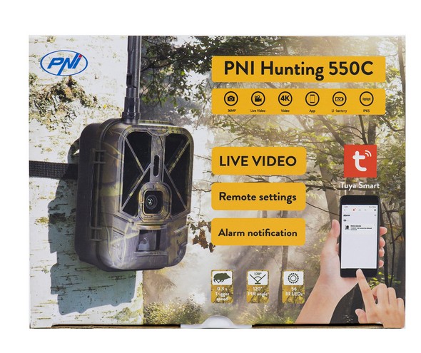 Hunting 550C Fototrappola 5MP internet 4G LTE - immagine 2