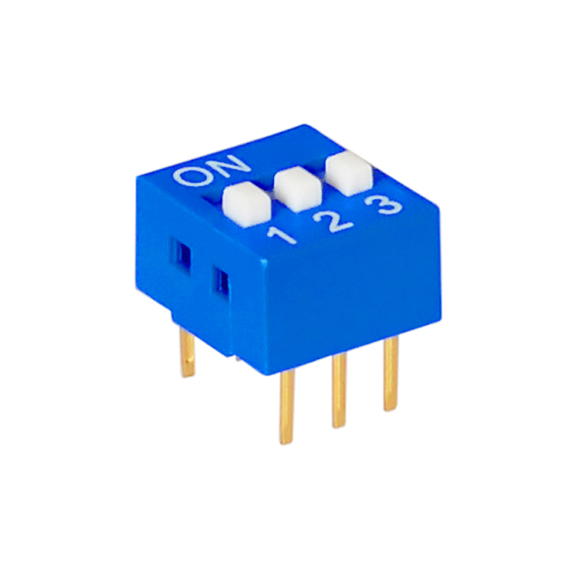 Interruttore DIP SWITCH 3 posizioni ON-OFF da circuito stampato 2.54m