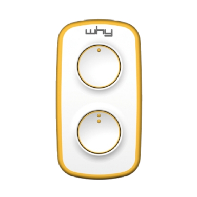 MINI WHY EVO NOA LITE PURE YELLOW - Radiocomando 433MHz Autoapprendiment