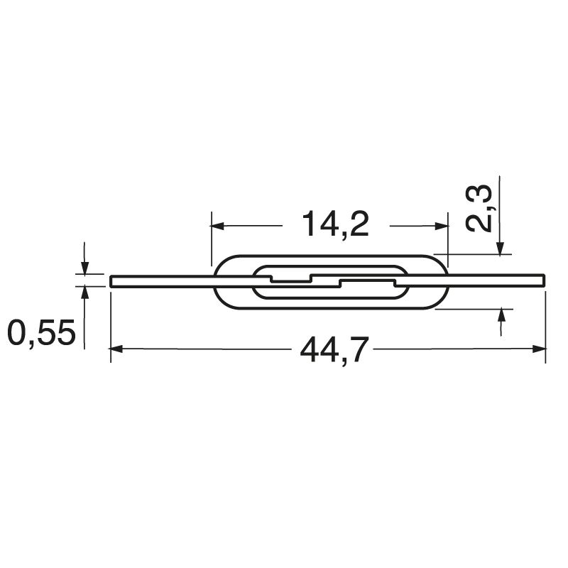 PMC-1401 - Ampolla REED standard 1 lavoro 10W - immagine 2