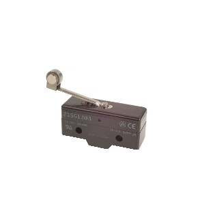Deviatore rinforzato finecorsa con rotella e leva 42mm