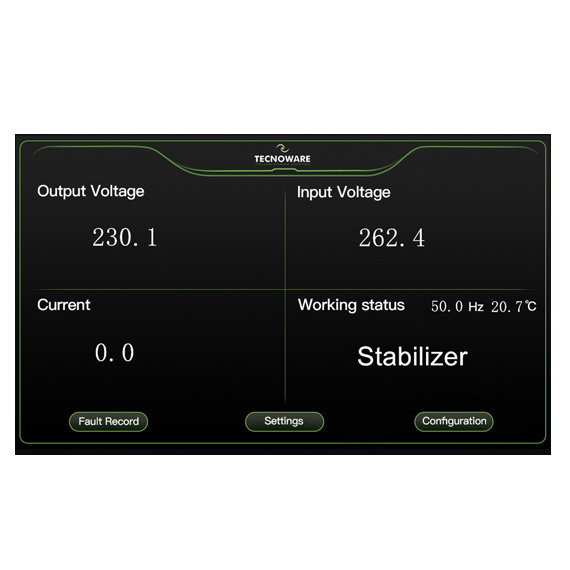 Stabilizzatore Bidirezionale Monofase 10KVA Servoassistito a controllo elettronico con microprocessore - immagine 2